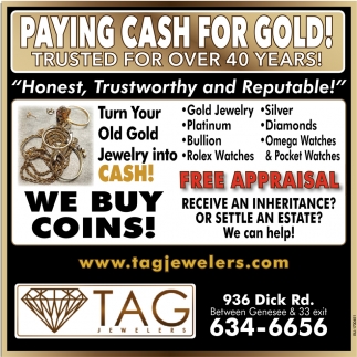Paying Cash For Gold!