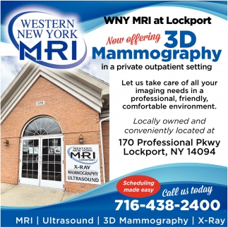 Now Offering 3D Mamography