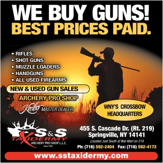 We Buy Guns! Best Prices Paid.