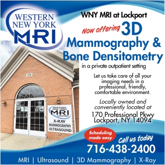 Now Offering 3D Mamography