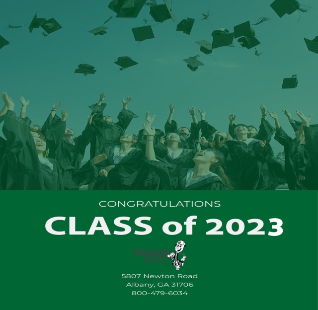 Congratulations Class of 2023, Mitchell EMC, Sylvester, GA