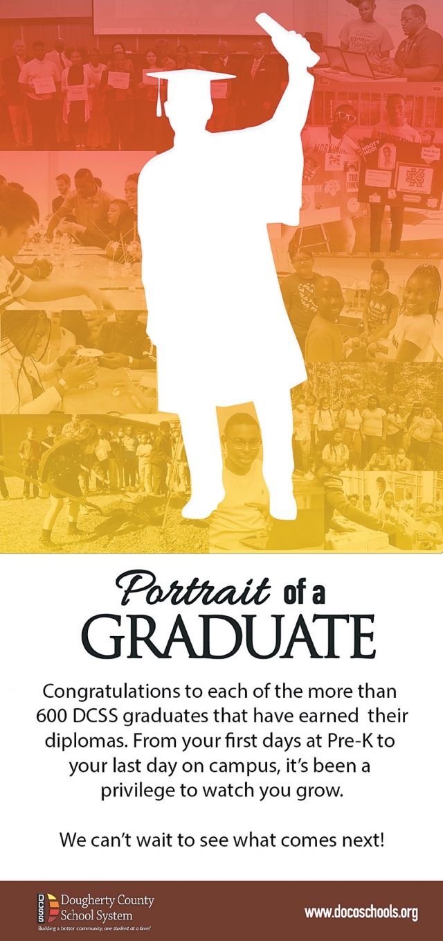 Portrait of A Graduate, Dougherty County School System, Albany, GA