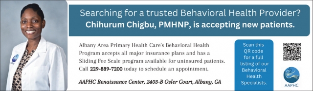 Trusted Behavioral Health Provider, Albany Area Primary Health Care, Albany, GA