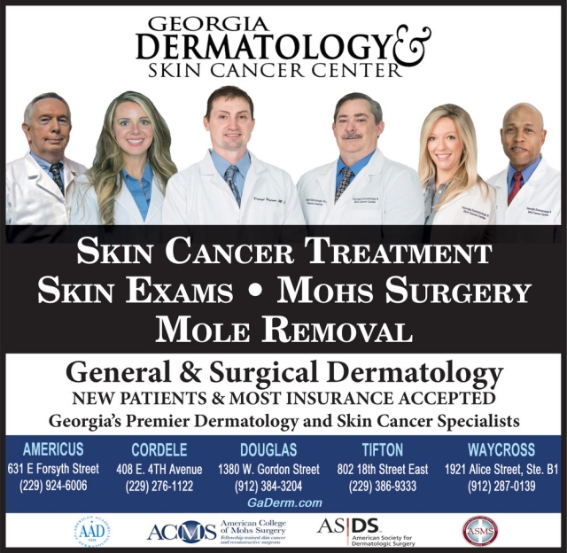 Skin Cancer Treatment, Georgia Dermatology & Skin Cancer Center, Cordele, GA