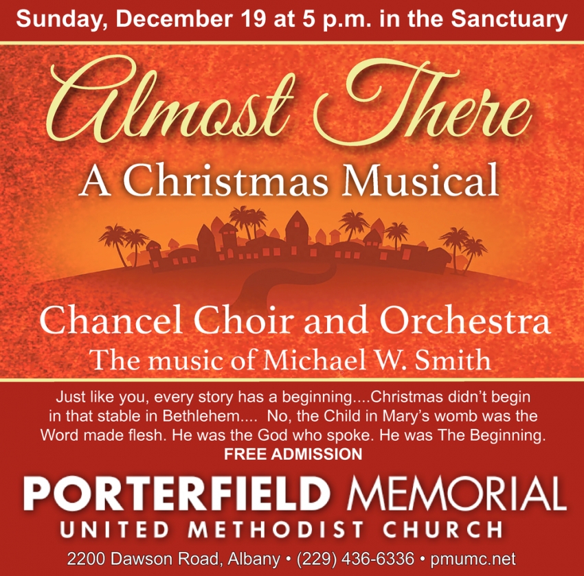 Almost There A Christmas Musical