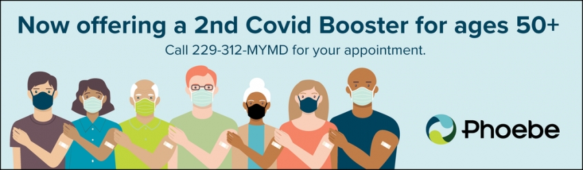 Now Offering a 2nd Covid Booster for Ages 50+