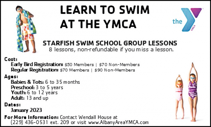Learn to Swim at The YMCA
