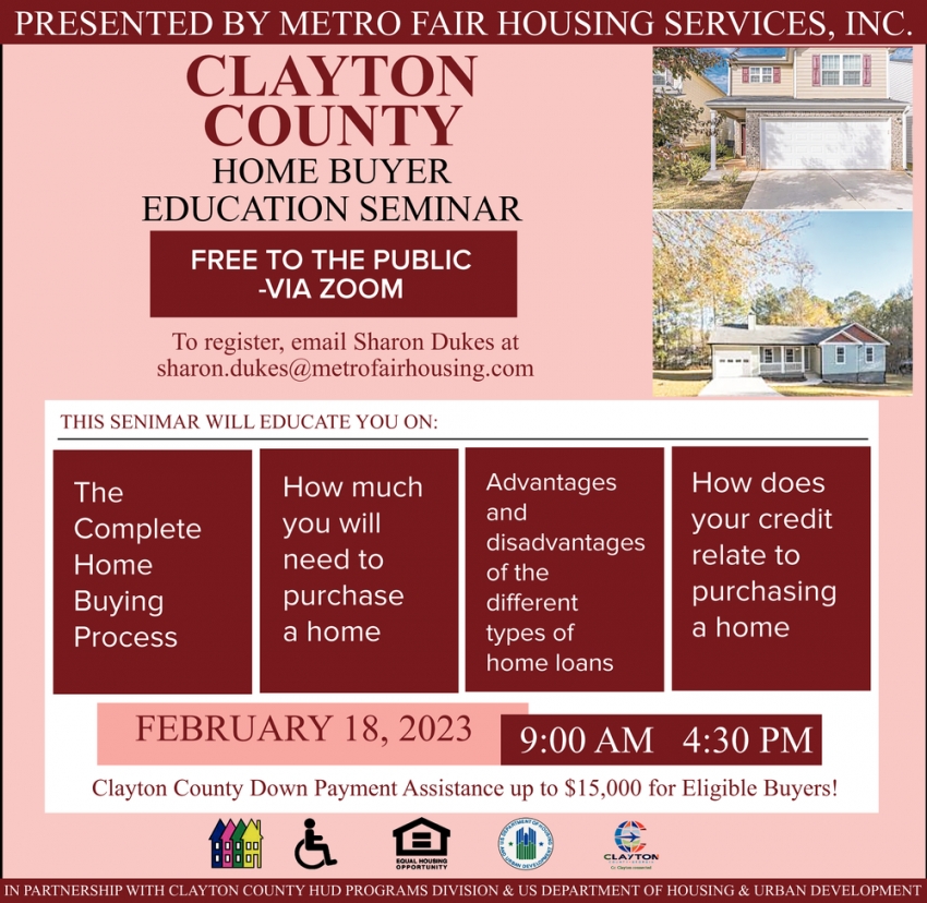Home Buyer Education Seminar