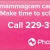 A Mammogram Can Save Your Life