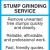 Stump Grinding Service