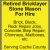 Retired Bricklayer Stone Mason For Hire