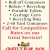 Call for Competitive Rates on our Great Services!