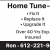 Home Tune-Up