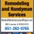 Remodeling and Handyman Services