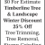 Tree Trimming - Tree Removal - Stump Grinding