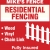 Residential Fencing Services