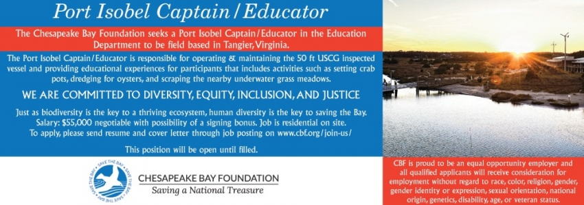 Port Isabel Captain / Educator