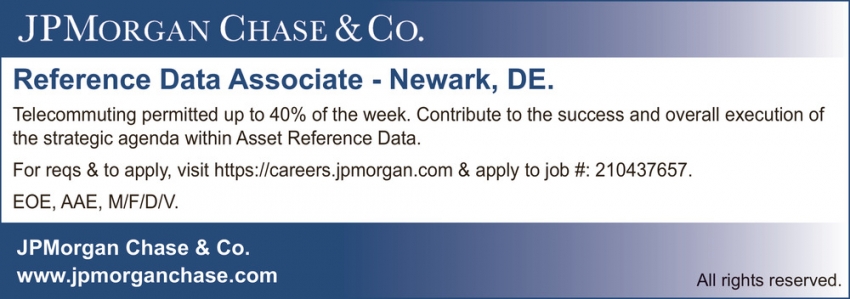 Reference Data Associate