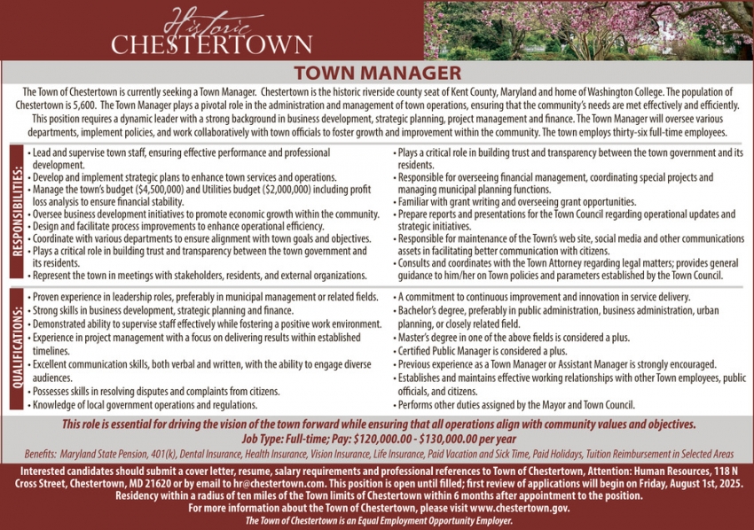 Town Of Chestertown