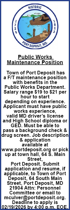 Town Of Port Deposit