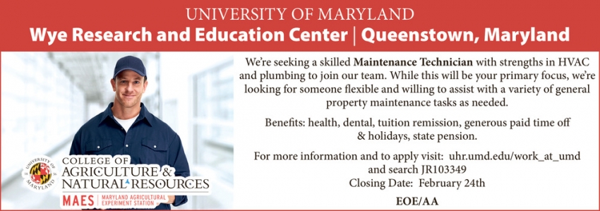 University Of Maryland