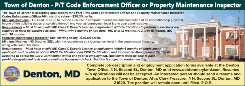 Town Of Denton