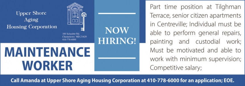 Upper Shore Aging Housing Corporation