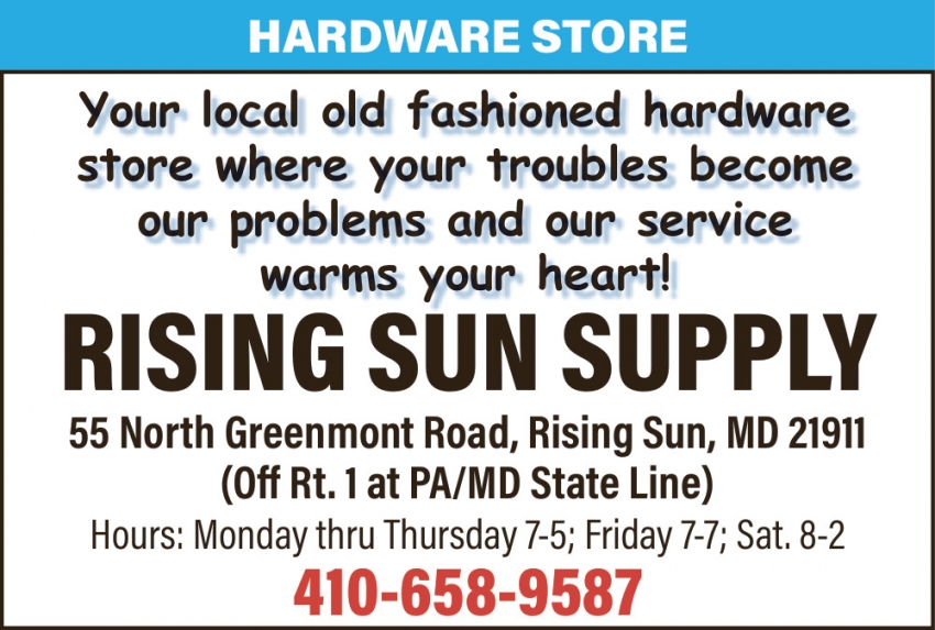 Rising Sun Supply