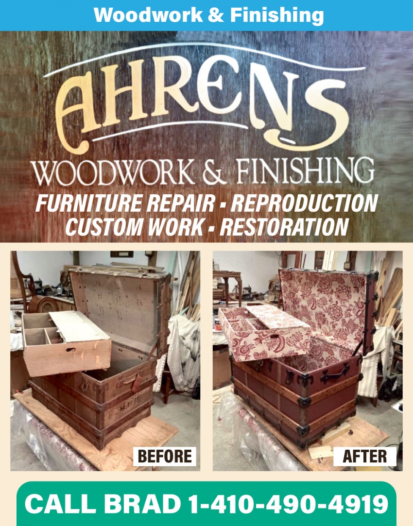 Ahrens Woodworking & Finishing