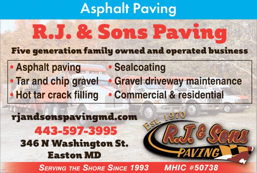 R.J. & Sons Paving