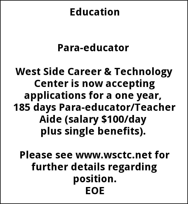 Para-Educator Wanted