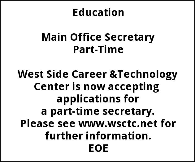 Main Office Secretary Part Time