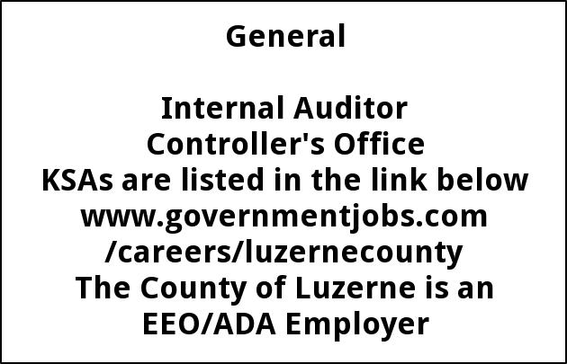 Internal Auditor/Controller's Office