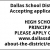High School Principal