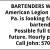 Bartenders