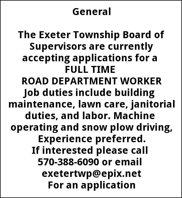 Exeter Township Board Supvisors