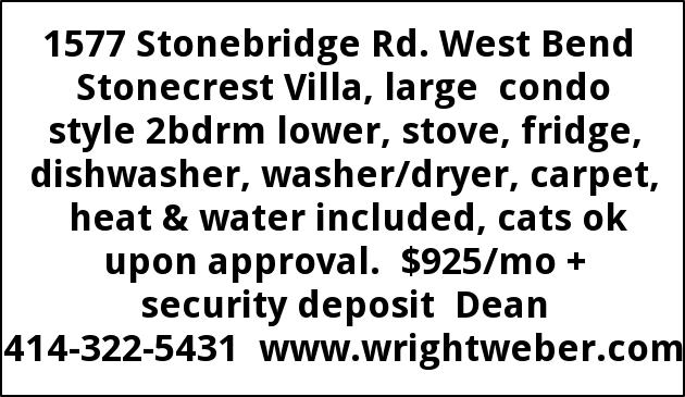 1577 Stonebridge Rd, West Bend