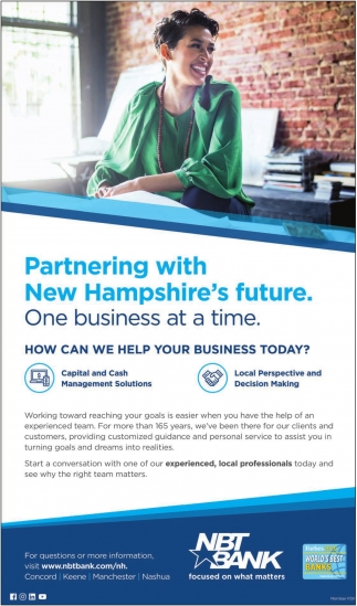 Partering With New Hampshire's Future