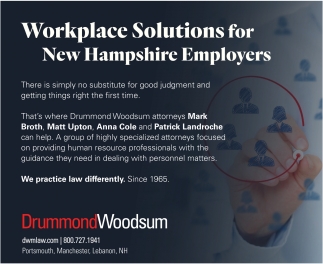 Workplace Solutions for New Hampshire Employers