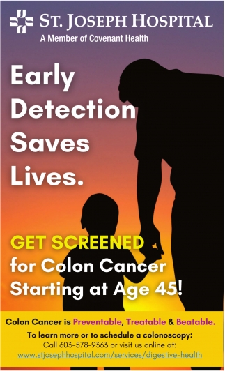 Early Detection Saves Life. 