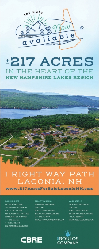 +217 Acres In The Heart of The New Hampshire Lakes Region