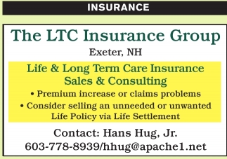 Life & Long Term Care Insurance Sales & Consulting