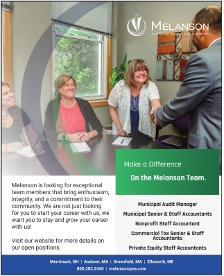 Make A Difference On The Melanson Team