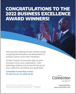 Congratulations to the 2022 Business Excellence Award Winners!