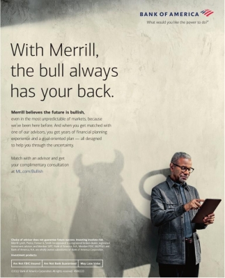 With Merrill, the Bull Always Has Your Back