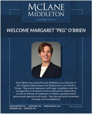 Welcome Margaret 