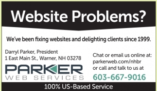 Website Problems?