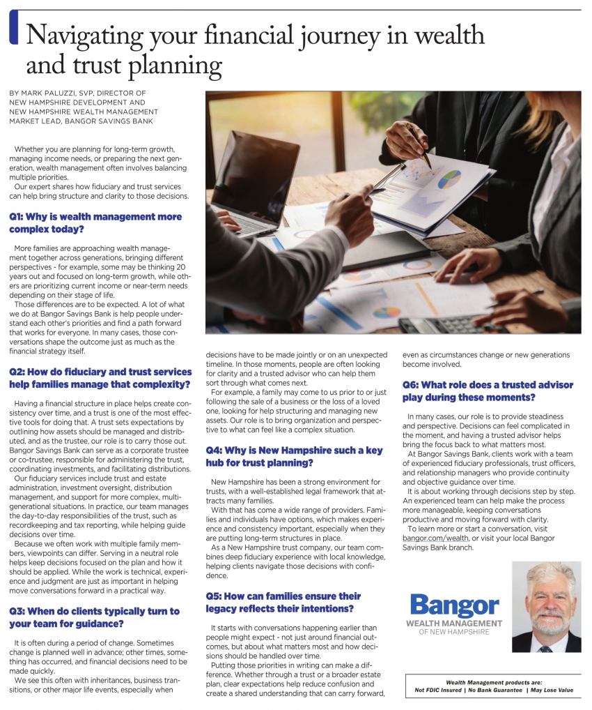 Bangor Wealth Management of New Hampshire