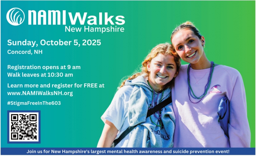 NAMI Walks New Hampshire (October 5, 2025)