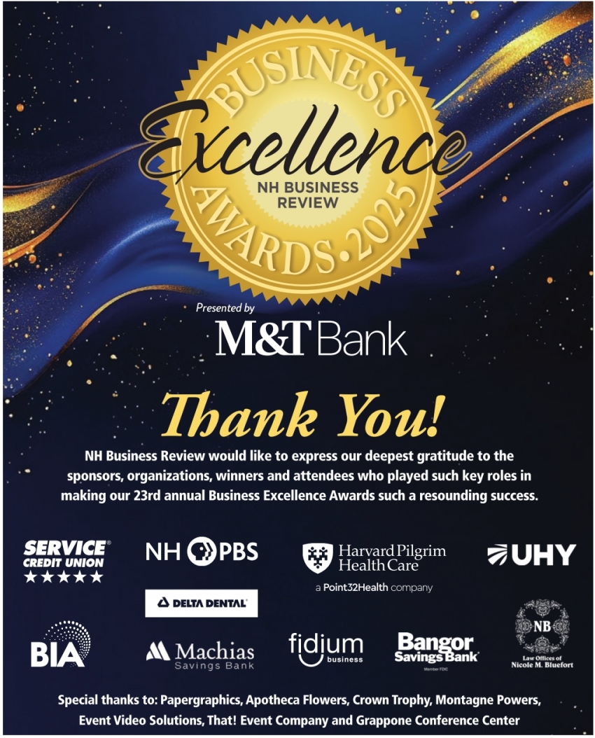 NH Business Excellence Awards 2025 (October 9, 2025)